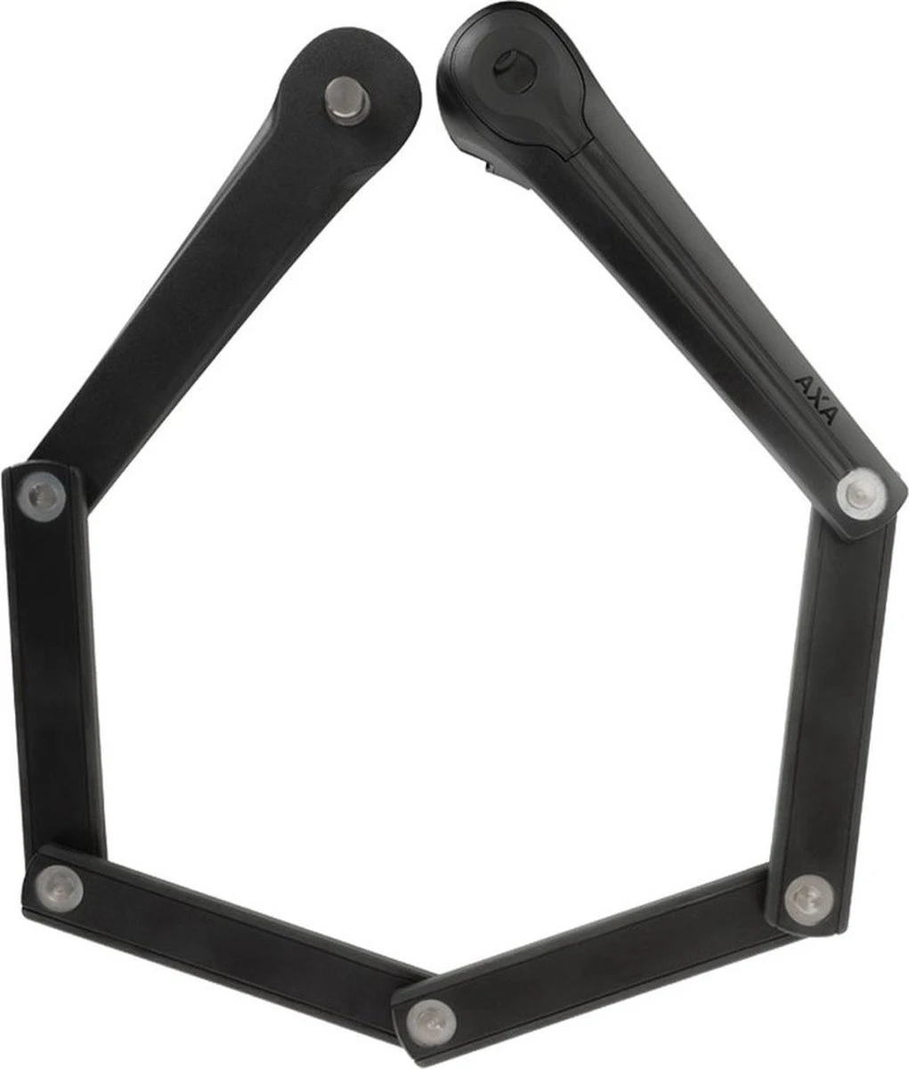AXA Fold Pro 100 Vouwslot - Fietsslot - Voor Elk Type Fiets - Met Houder - 100 Cm - Zwart - Afbeelding 2