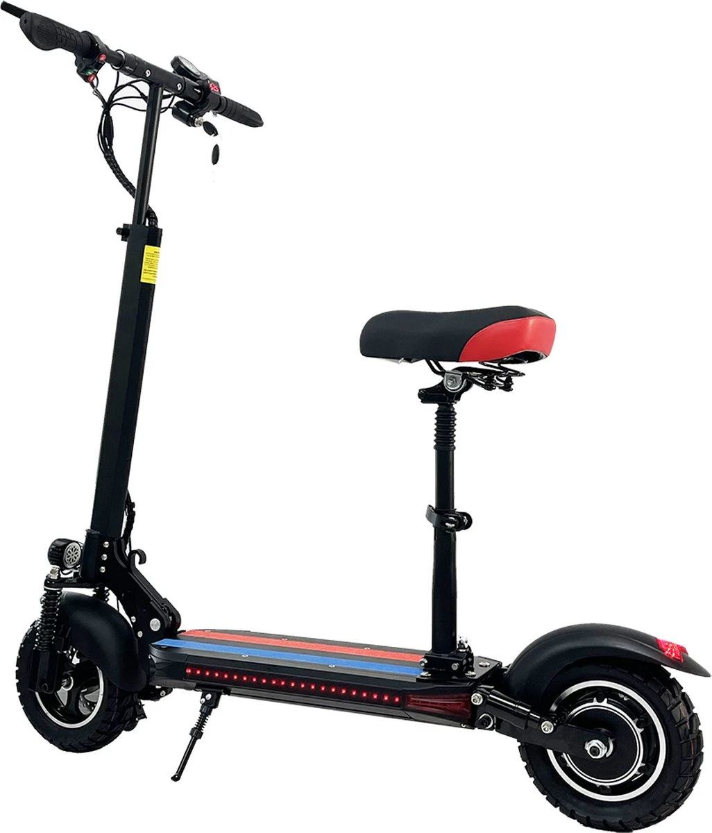 Shoppen Voor Iedereen X2 Elektrische Step-10 Inch- 800 Watt Vouwbaar – 45 Km/u - Afbeelding 2