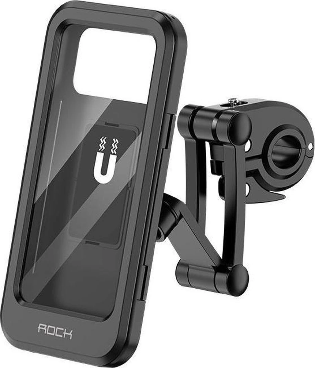ROCK Waterbestendige Fiets Telefoonhouder Smartphones 4.5 Tot 6.7 Inch 3D Waterdicht Bescherming - Afbeelding 2