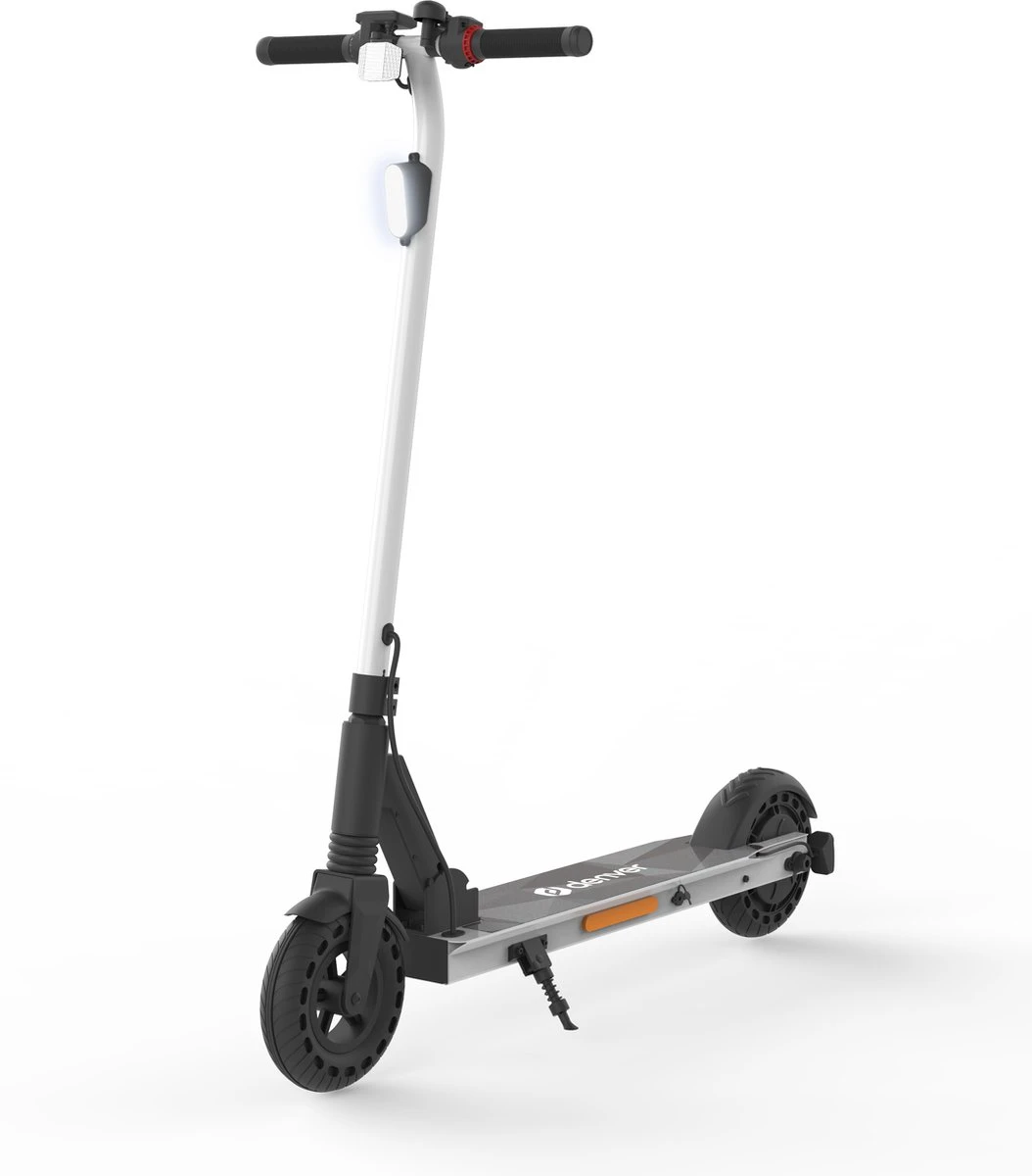 Denver Elektrische Step Volwassenen - Topsnelheid 20KM/U - 300W - Inklapbaar - 8" Wielen - LED Licht Voor & Achter - SEL80140 - Zwart/wit