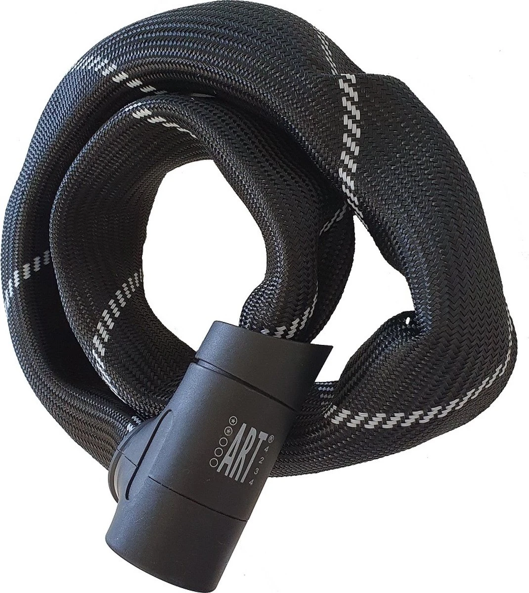 Maxx-Locks Twizel Fietsslot ART 2 | 140 Cm Kettingslot | Gehard Staal | Zwart | Slot E-Bike / Fiets - Afbeelding 9