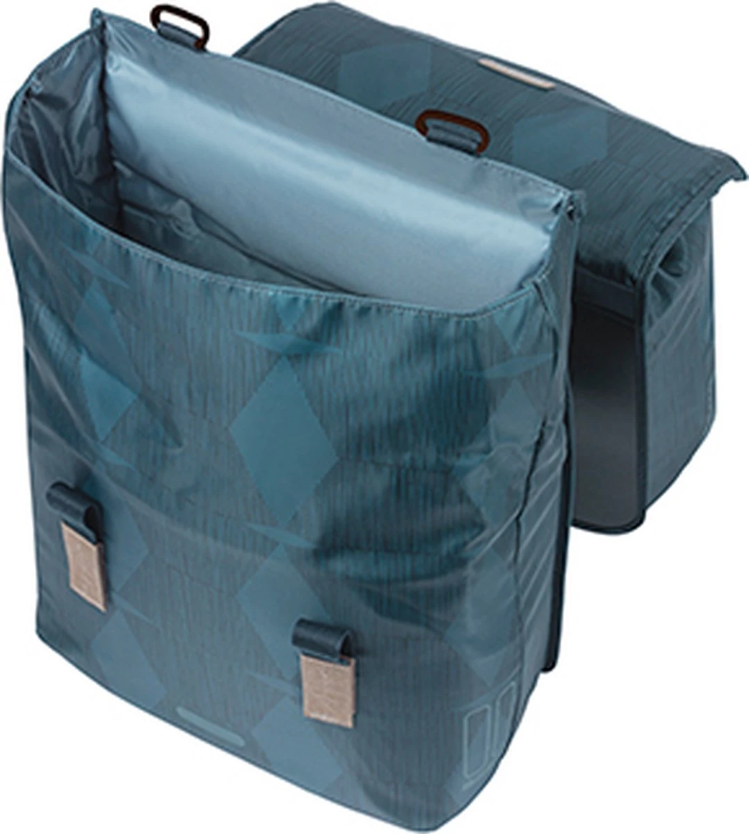 Basil Elegance Dubbele Fietstas - 40-49 Liter - Estate Blauw - Afbeelding 5