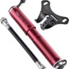 PRO BIKE TOOL Mini Luchtpomp Fiets, Fietspomp Voor Alle Ventielen (Presta & Schrader), Hoge Druk Tot 6,9 Bar / 100 PSI, Betrouwbare, Compacte & Lichtgewicht Framepomp, Pomp Voor Racefiets & Mountainbike.