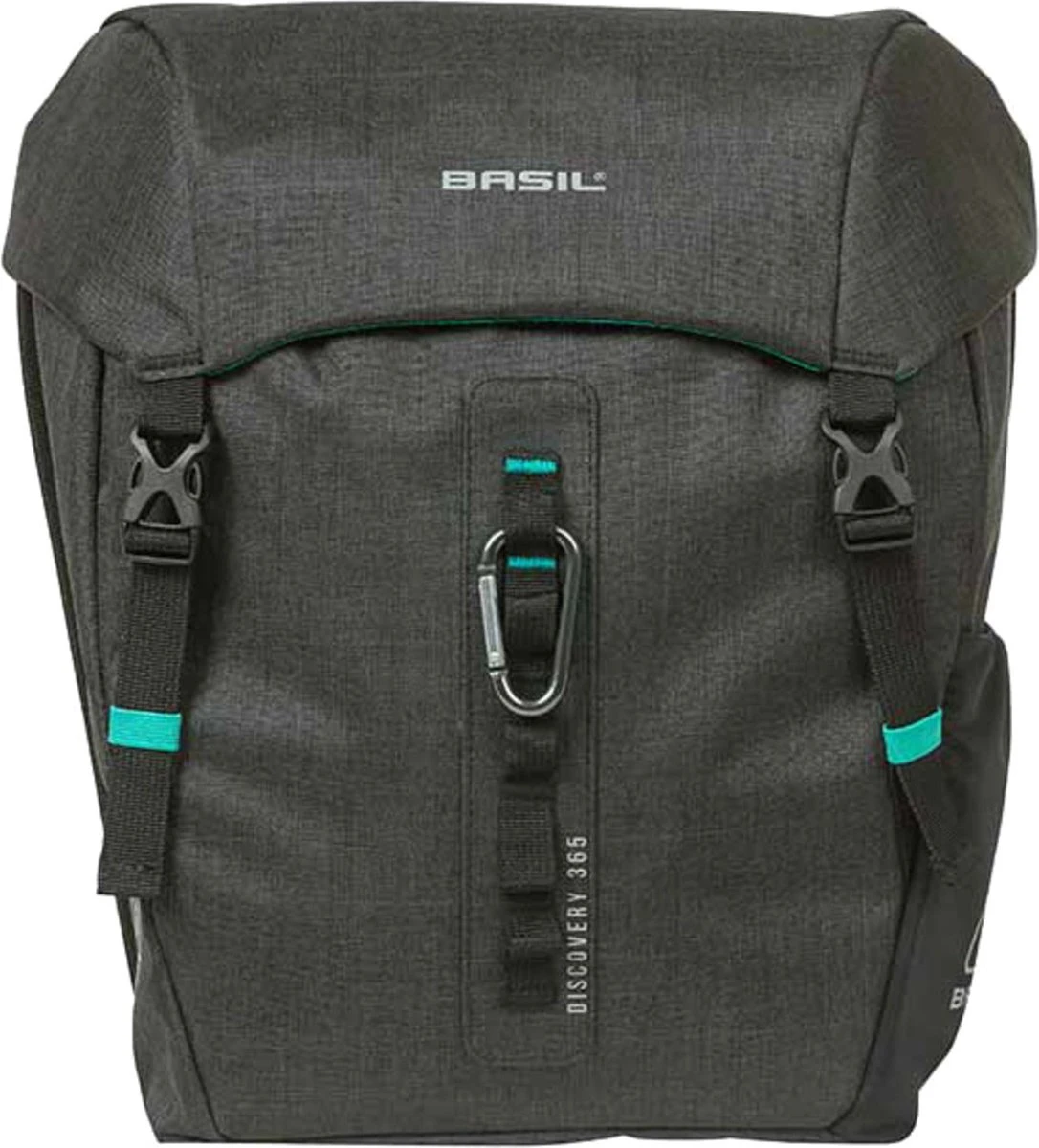 Basil Discovery Dubbele Fietstas - Zwart - 18 Liter - Afbeelding 10