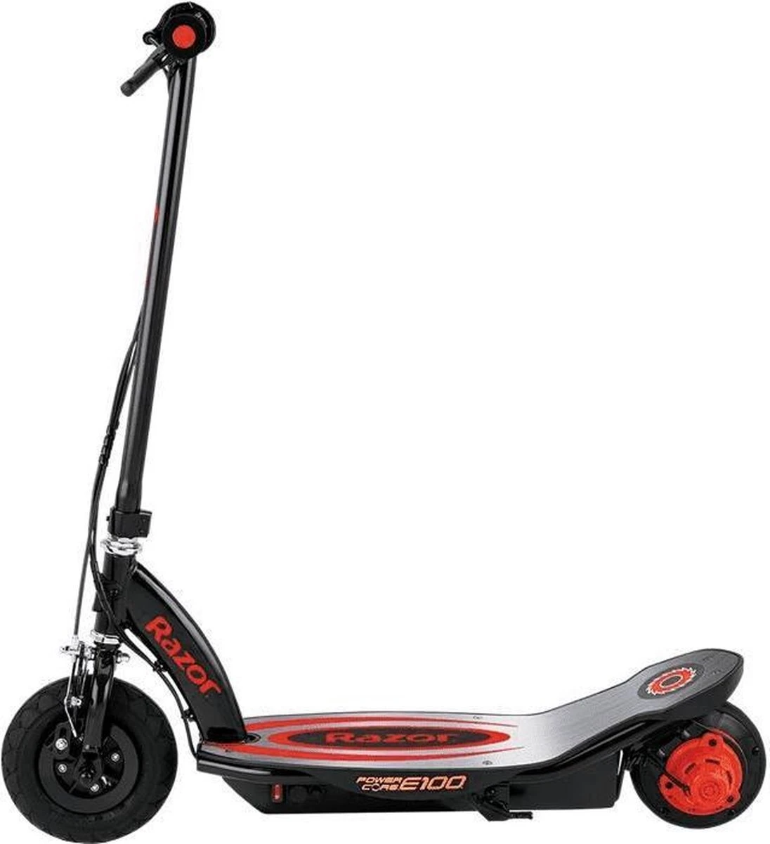Razor Power Core E100 Electric Scooter - Elektrische Step - ALU RED - Afbeelding 2
