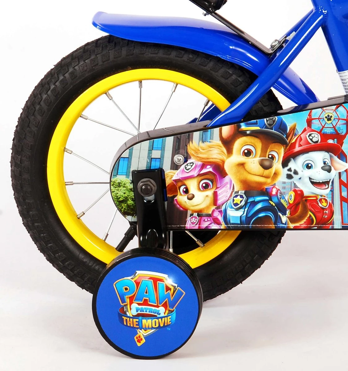 Volare PAW Patrol Kinderfiets - Jongens - 12 Inch - Blauw - Afbeelding 10