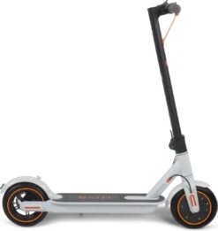 IZINQ PRO250 - Elektrische Step - Topsnelheid 30 Km/u - 30/35 Km Actieradius - 8.5" Luchtbanden - Lithium 7.8Ah 36V Accu - Wit/Oranje - Electric Scooter - Volwassenen En Kinderen - Met App
