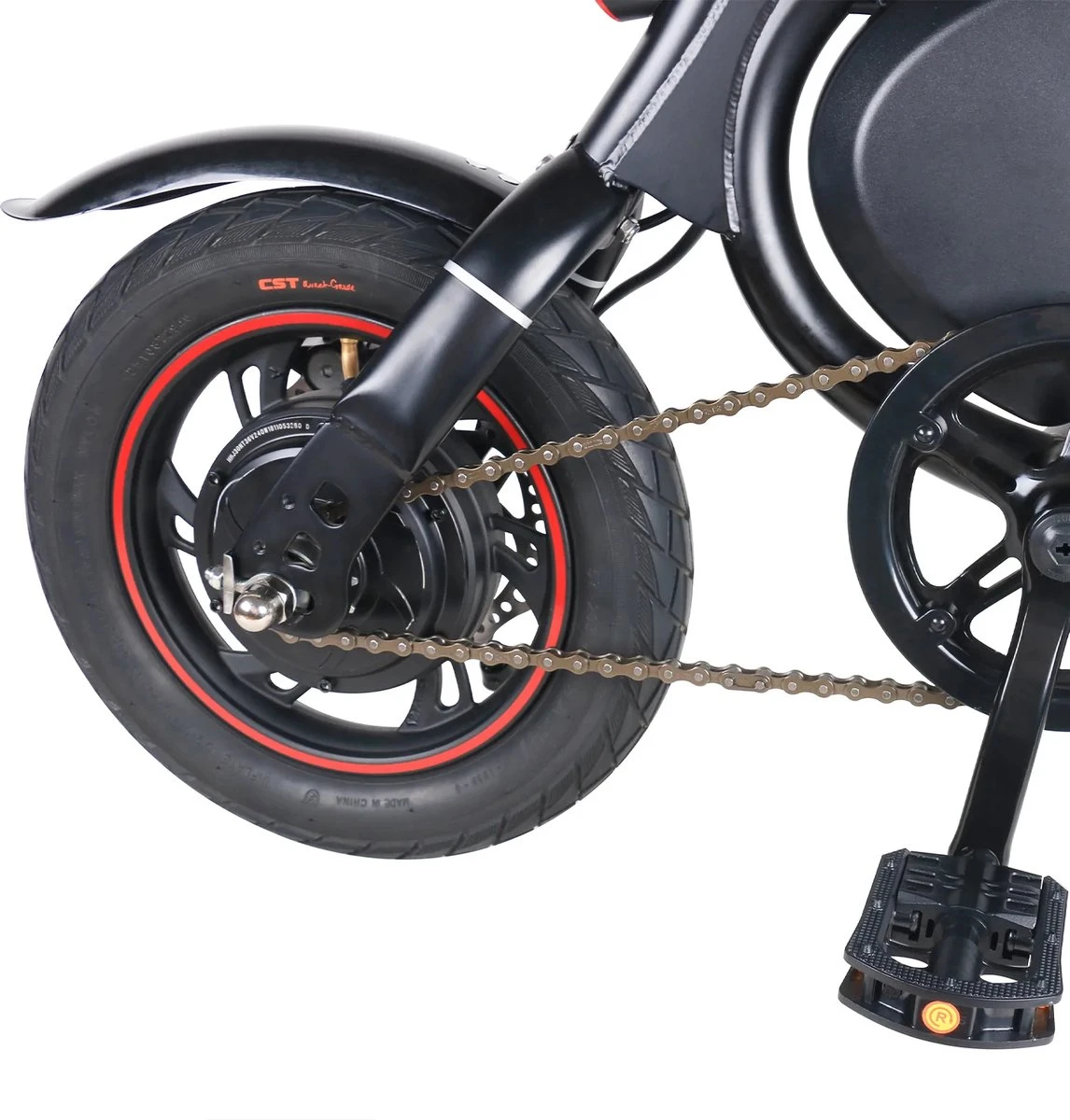 Windgoo - B3 Elektrische Long-Range E-Bike Met Trappers - E-bike - 25Km / H - Wit - Afbeelding 2