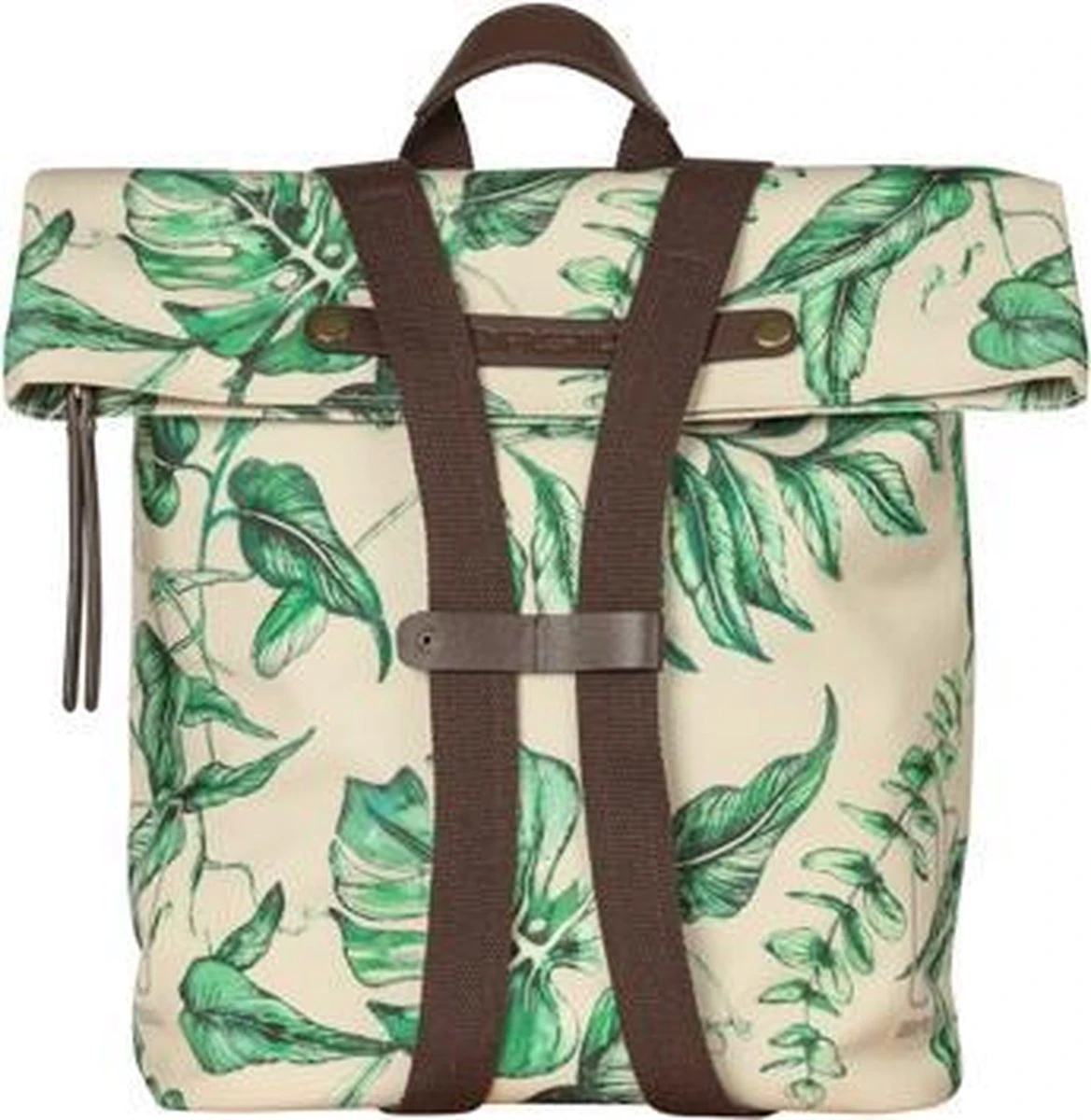 Basil Ever-Green Enkele Fietstas - Beige - 19 Liter - Afbeelding 5