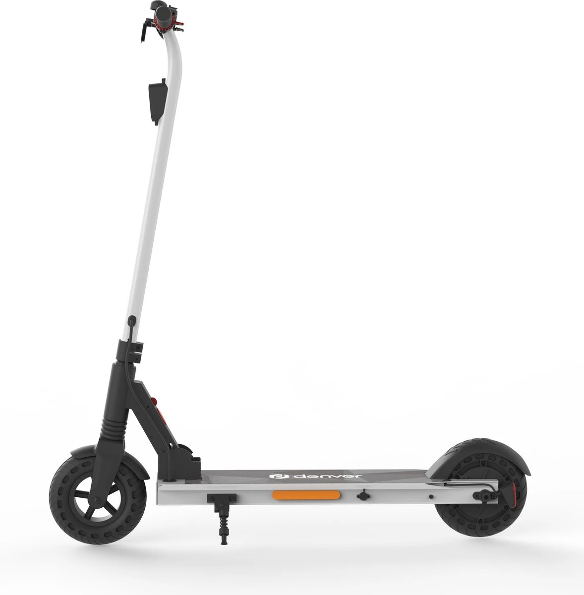 Denver Elektrische Step Volwassenen - Topsnelheid 20KM/U - 300W - Inklapbaar - 8" Wielen - LED Licht Voor & Achter - SEL80140 - Zwart/wit - Afbeelding 4