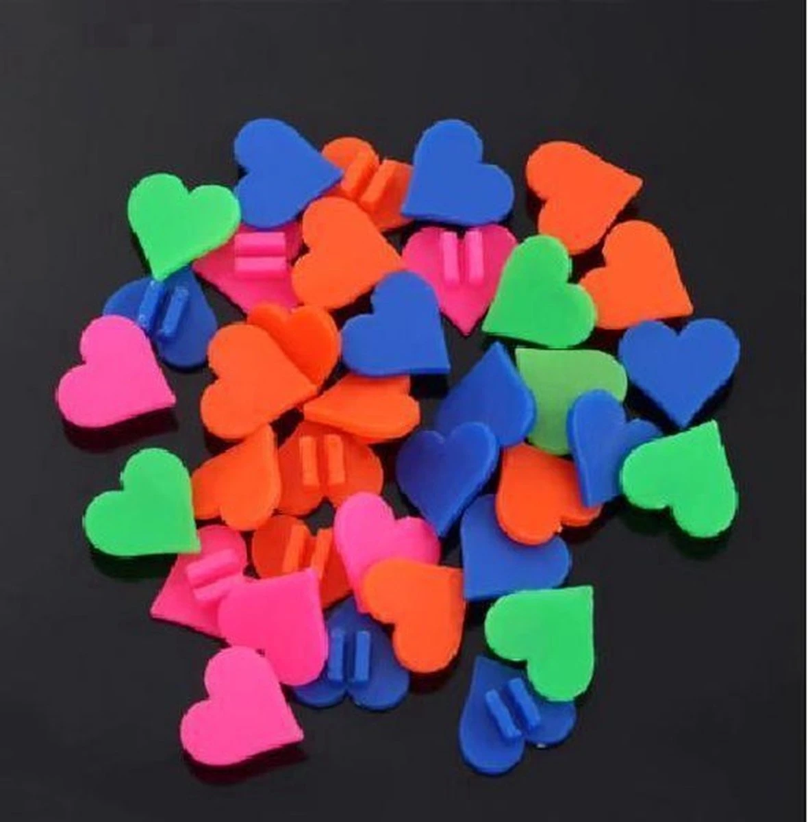 Merkloos Fiets Spaakkralen 36 Stuks - Spaakkralen -fietskraal Sterren Manen Hartjes -fiets Kralen - Fietskraal Kinderfiets -spaakkralen Voor Een Kinderfiets- Spaakkralen Kinderen- Fietskralen -fietskralen Kind -spaakkraal Kinderen - Gekleurde Spaak Kralen- - Afbeelding 3