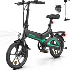 HITWAY Elektrische Fiets - Opvouwbare E-bike - 16 Inch-250W-2023 Model