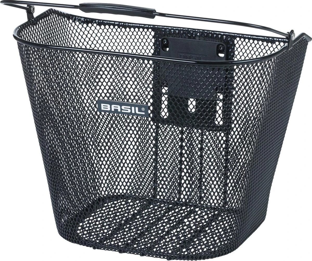 Basil Bremen KF Fietsmand - Voor - Inclusief Bevestigingssysteem - Zwart - Afbeelding 10