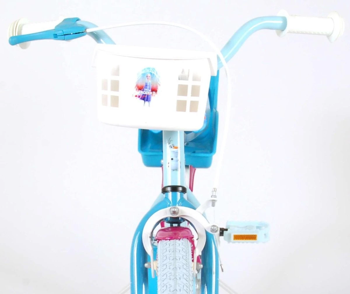 Volare Disney Frozen 2 - Kinderfiets - Meisjes - 16 Inch - Blauw/Paars - Afbeelding 4
