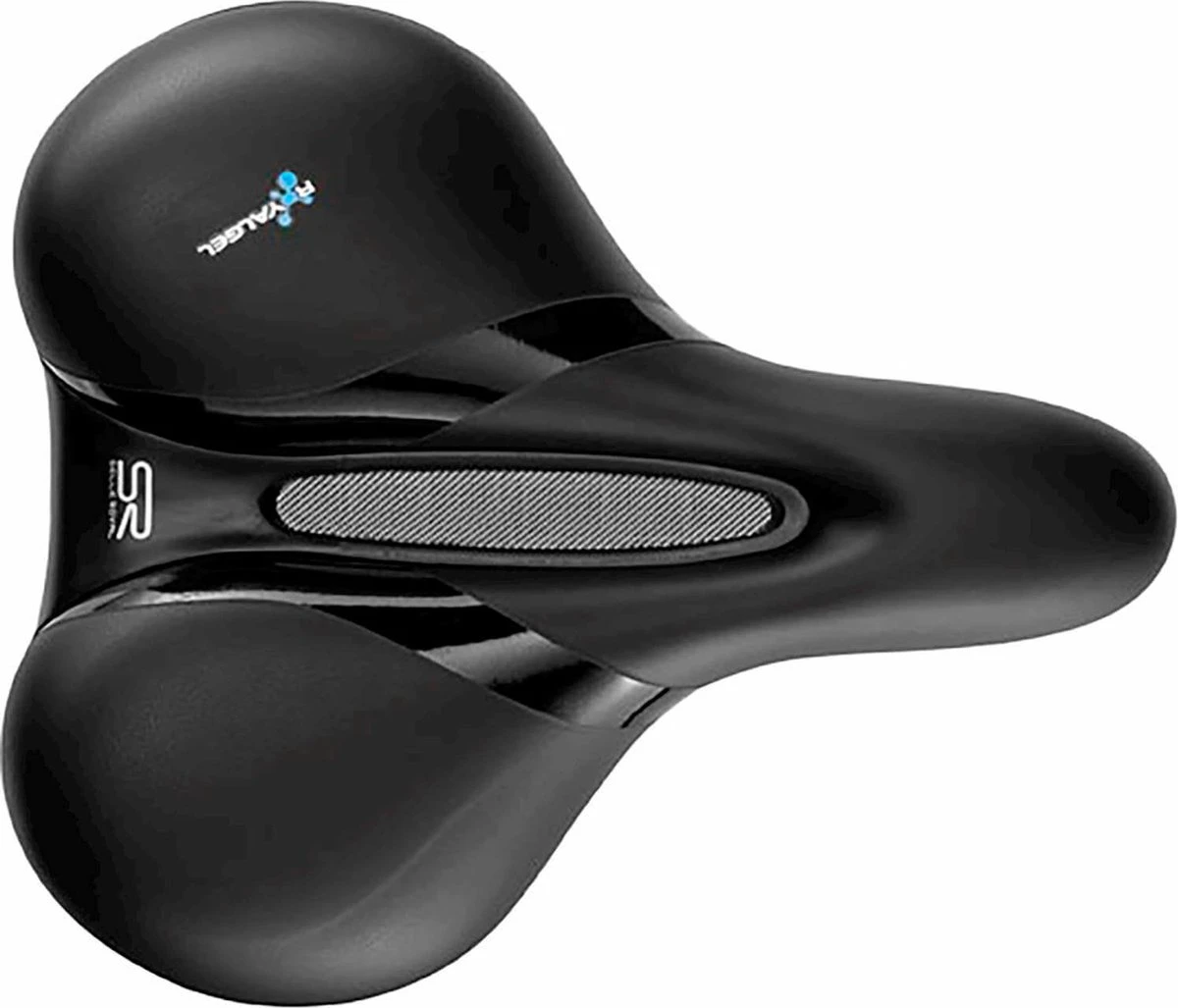 Selle Royal Respiro Soft Relaxed - Fietszadel - Unisex - Zwart - Afbeelding 8