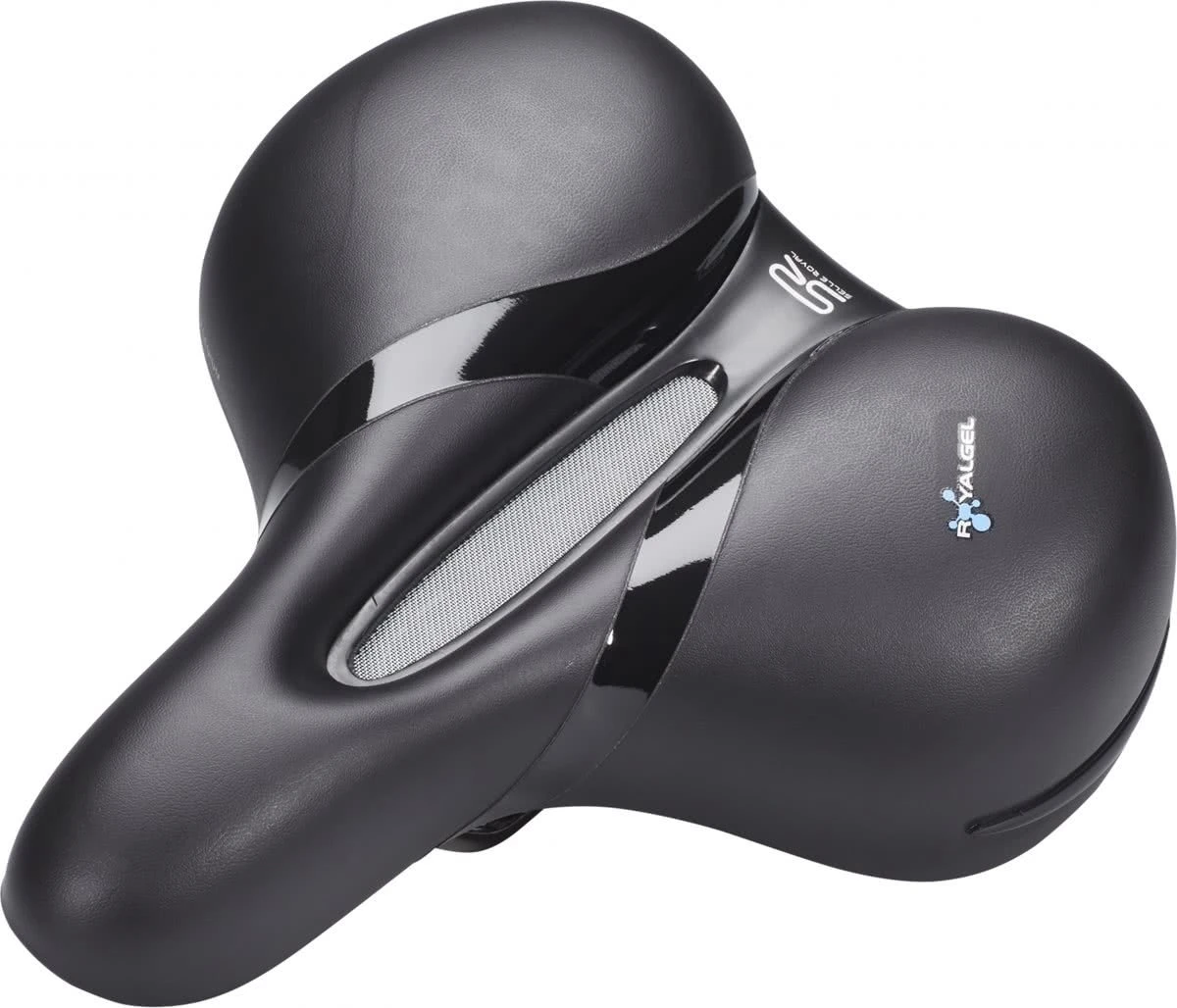Selle Royal Respiro Soft Relaxed - Fietszadel - Unisex - Zwart - Afbeelding 10