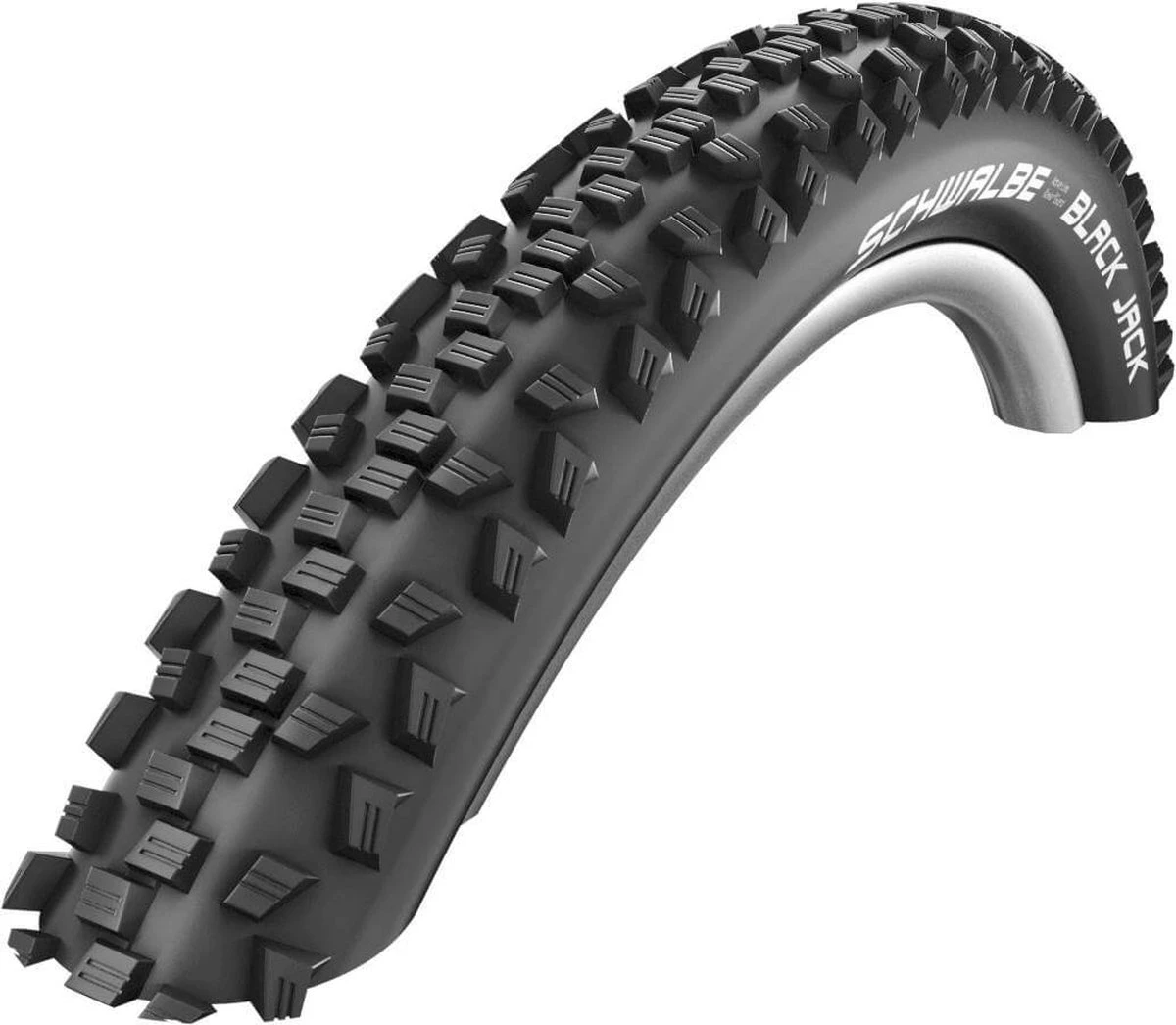 Schwalbe Buitenband - Black Jack K-Guard - 26 Inch X 2.10 - Zwart - Afbeelding 3