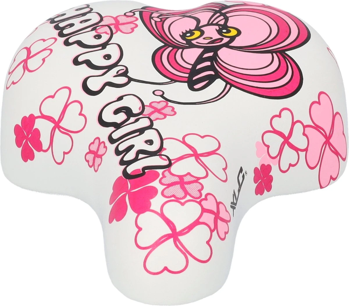 XLC Kinderzadel - Universeel - Wit/Roze - SA-C02 - Afbeelding 6