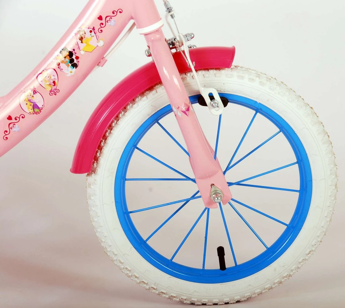 Volare Disney Princess Kinderfiets - Meisjes - 14 Inch - Roze - Twee Handremmen - Afbeelding 15