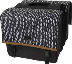 Fastrider Nara Dubbele Fietstas Zwart - 33L - MIK