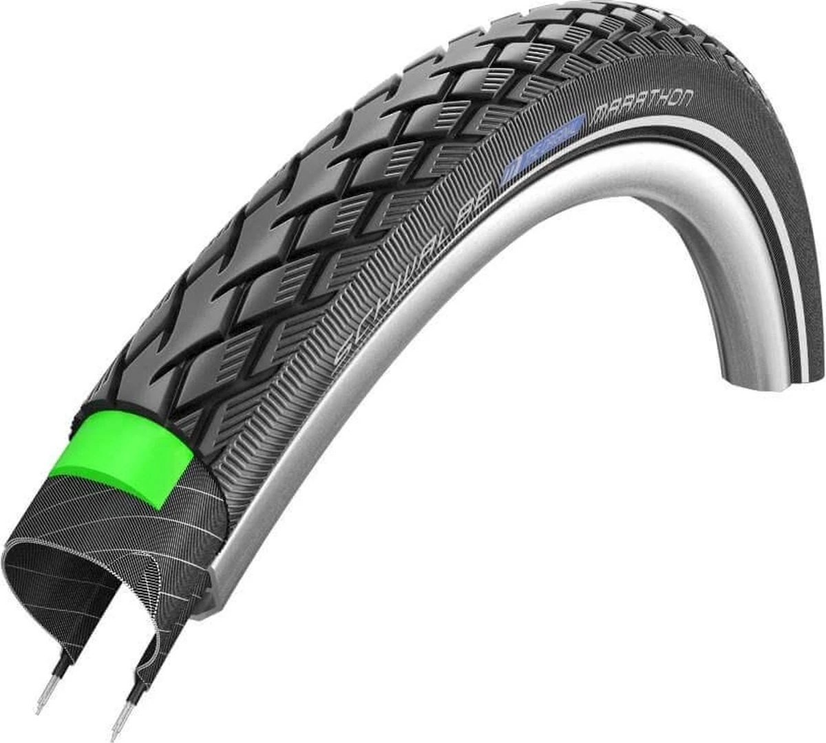 Schwalbe Buitenband - Marathon G-Guard - 20 Inch X 1.50 - Zwart Reflecterend - Afbeelding 6