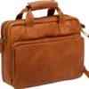New Looxs Cali Laptoptas Fietstas - Leer - 15 Inch Laptopvak - 17 Liter - Cognac
