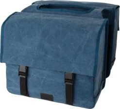 Fastrider Celo Dubbele Fietstas Blauw - 34L