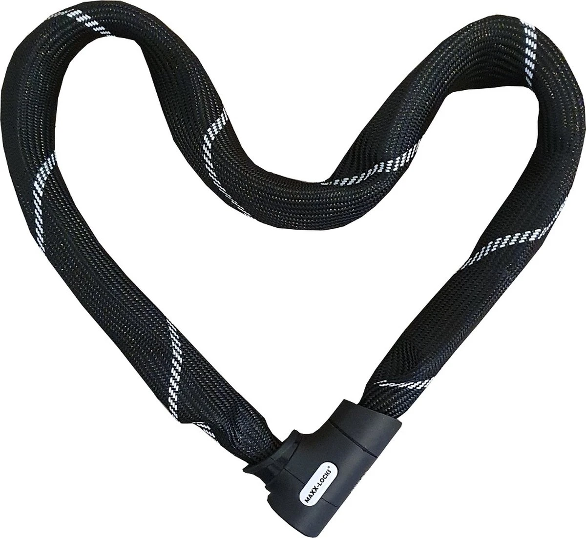 Maxx-Locks Twizel Fietsslot ART 2 | 140 Cm Kettingslot | Gehard Staal | Zwart | Slot E-Bike / Fiets