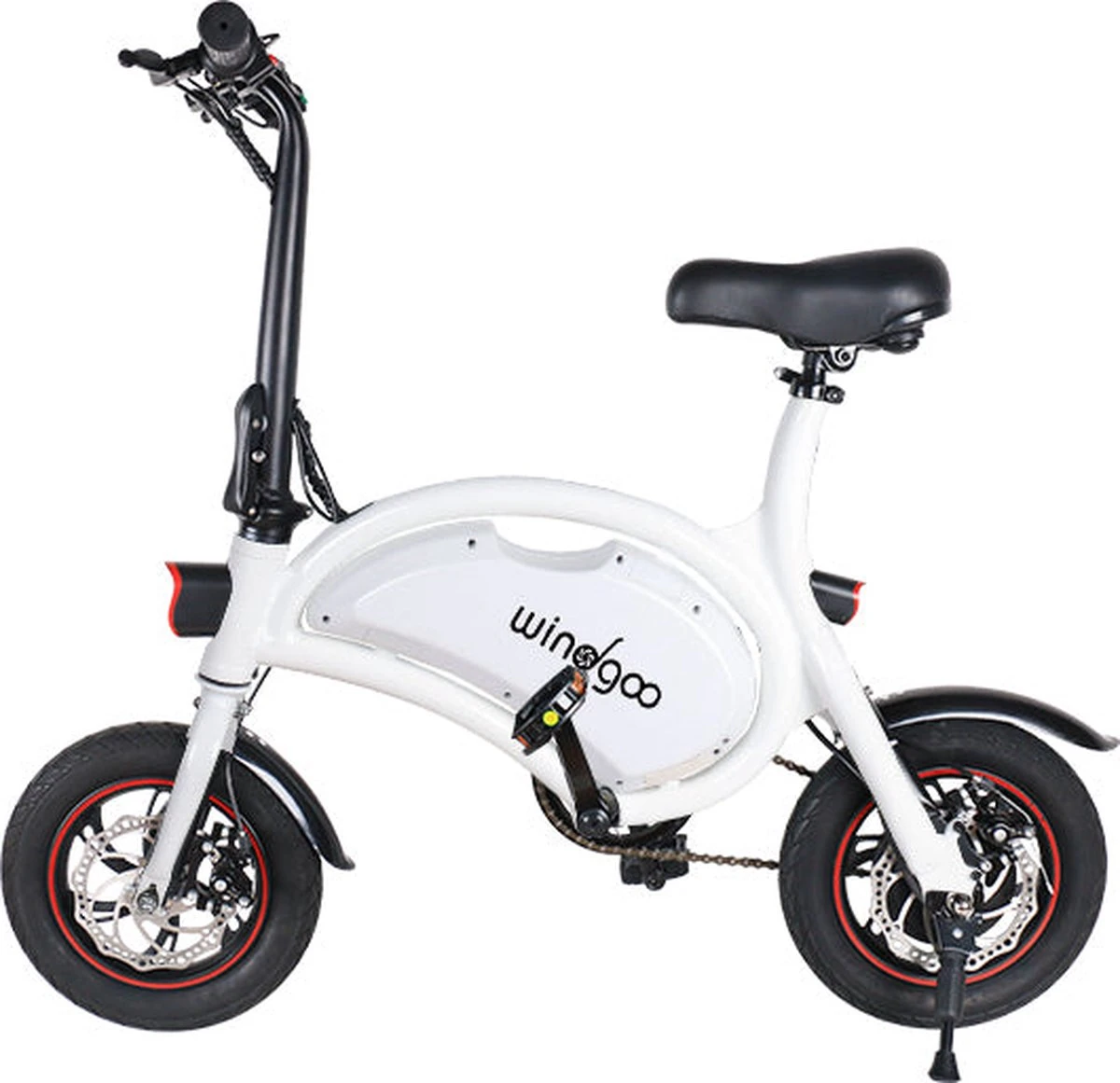 Windgoo - B3 Elektrische Long-Range E-Bike Met Trappers - E-bike - 25Km / H - Wit