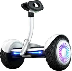 Shoppen Voor Iedereen 10 Inch Off-road Banden Zelfbalancerende Elektrische Scooter SVI - 350W Dubbele Motor Met APP Bluetooth-beheer Voor Tieners En Volwassenen