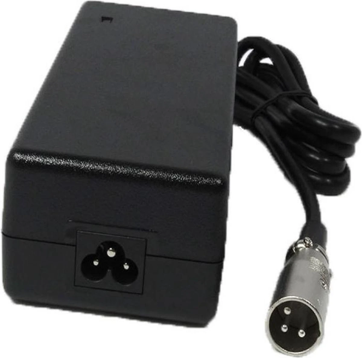 Universele Fietsaccu Lader - Elektrische Fietsoplader - 24V - 2A - Met XLR 3 Pins Stekker