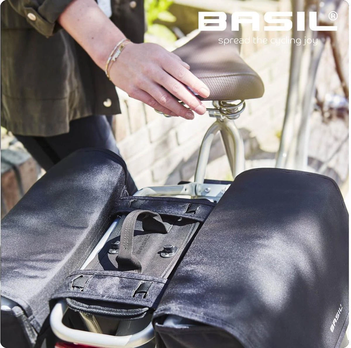 Basil DBS Detachable Bag System - Zwart - Afbeelding 7