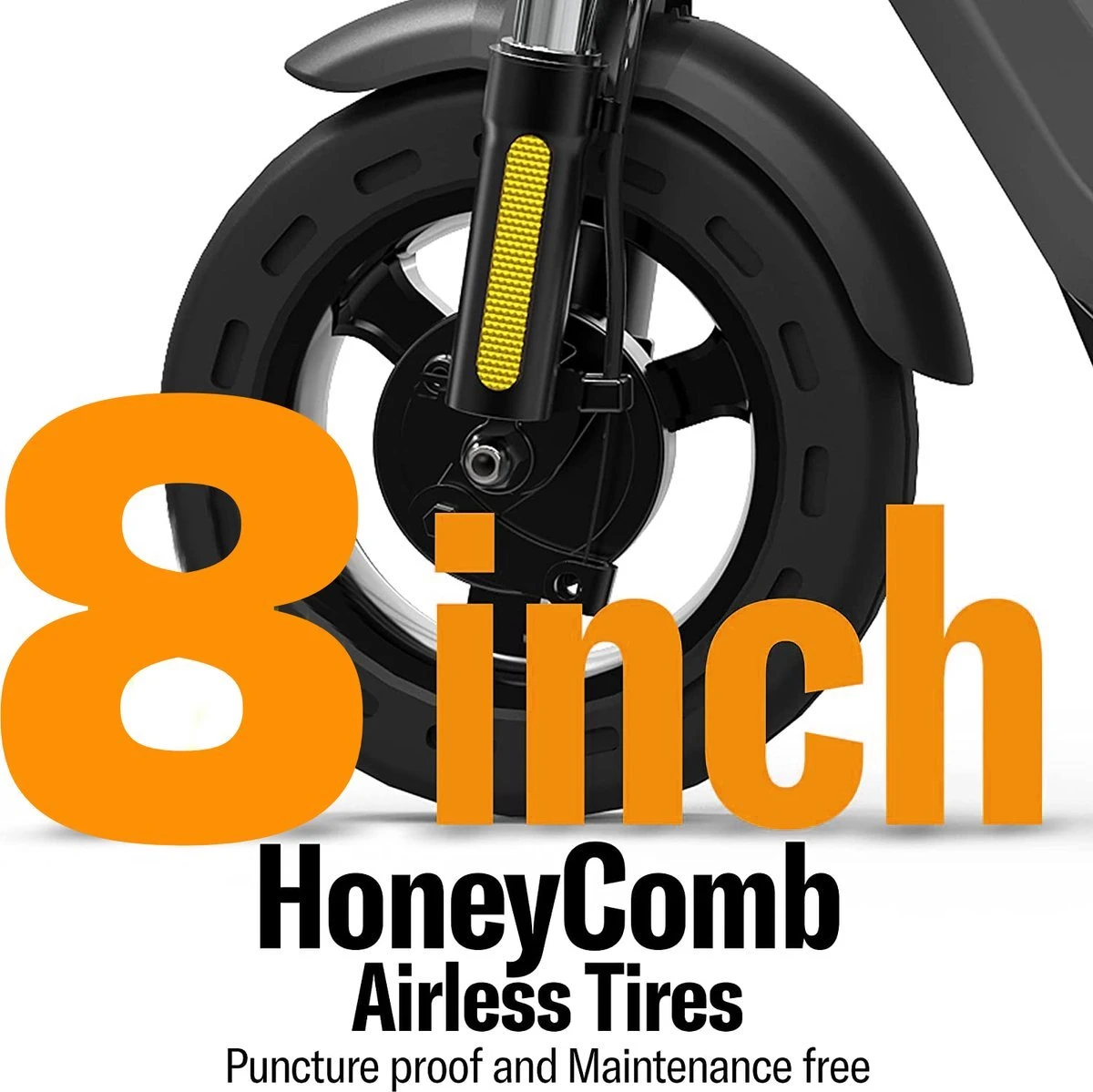 Suotu Elektrische Step - Series (Rytigo 6) - 8.5" Wielen - 25km/u Speed - 25 Bereik - Instelbaar Snelheid Via APP - Zwart - Afbeelding 7