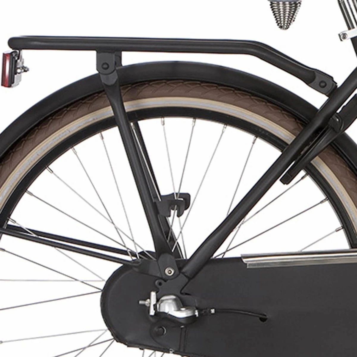 Cortina U4 Mini - Stadsfiets - M24 - Jet Black Matt - Matzwart - R3 - Afbeelding 2