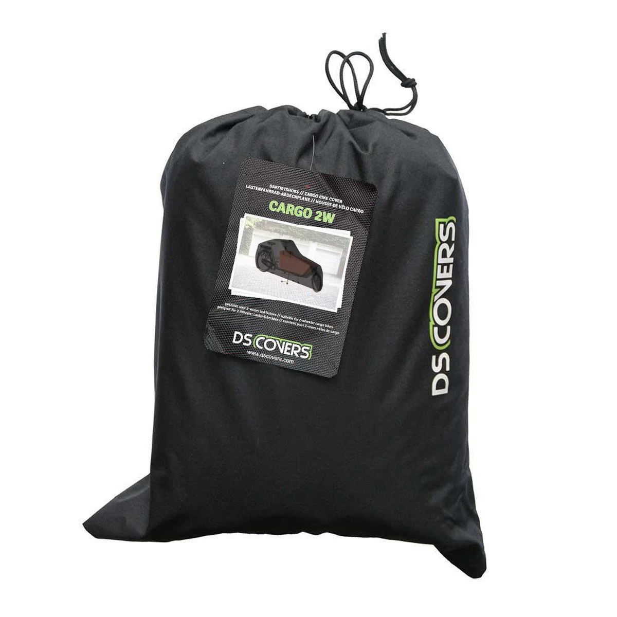 CARGO Bakfietshoes Van DS COVERS – Outdoor – Waterdicht – UV Bescherming – 300D Oxford – Geschikt Voor 2 Wielers – Met Regentent– Incl. Opbergzak - Afbeelding 8