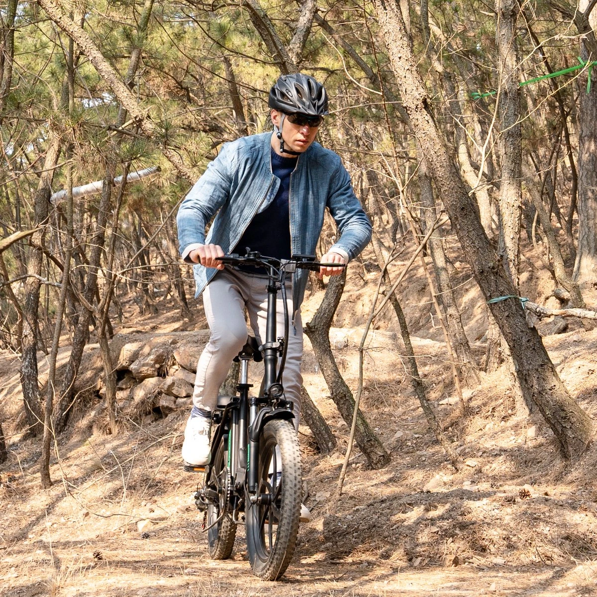 HITWAY Elektrische Fiets - E-Bike - 11,2Ah - 250 W - 20 Inch Fatbike - Afbeelding 5