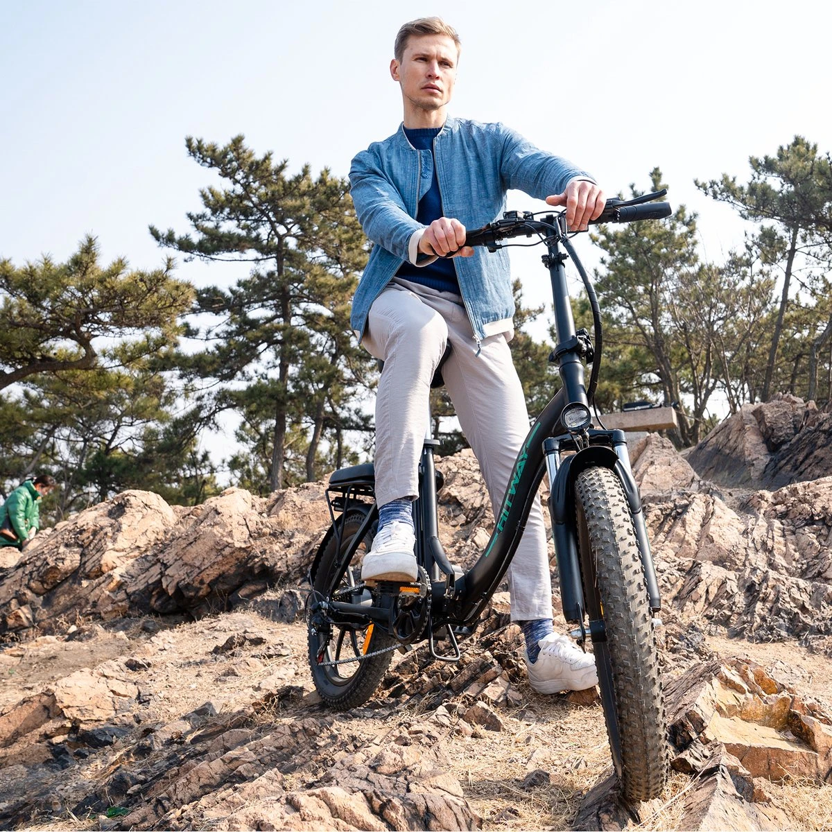 HITWAY Elektrische Fiets - E-Bike - 11,2Ah - 250 W - 20 Inch Fatbike - Afbeelding 8