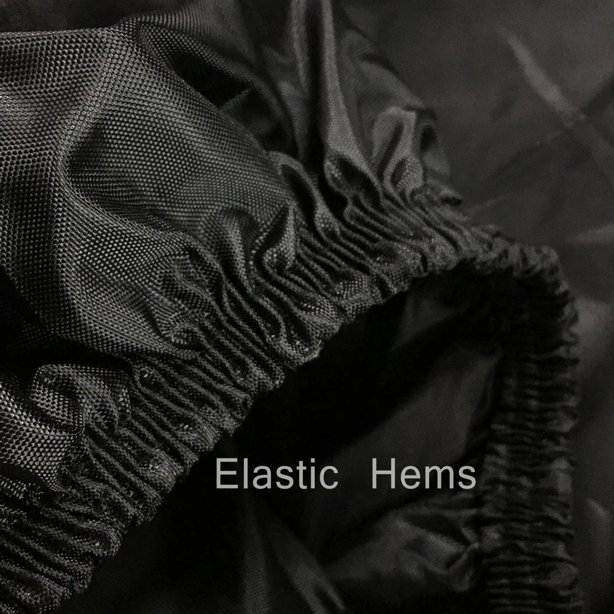 Fietshoes Zwart Voor Fietsen Van 29 Inch / 180 Cm ( 200x70x110) XL - Zwart - Waterdicht - Elektrische Fiets - Afbeelding 5