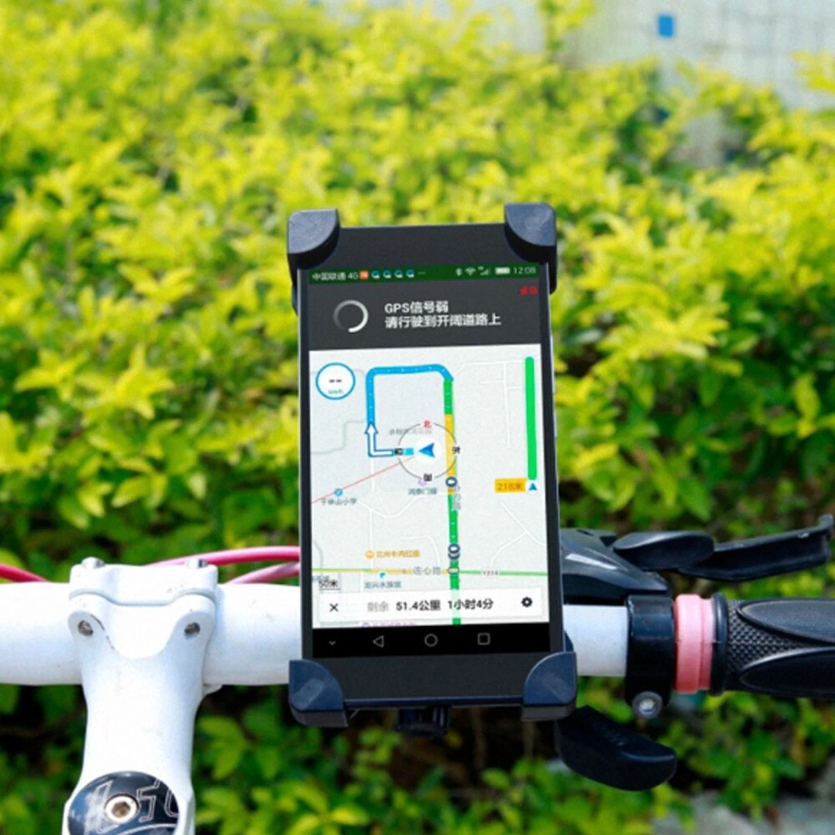 Besjaar Telefoonhouder Fiets - Motor - Scooter Met 360 Graden Rotatie - Universeel Vorm- Telefoonhouders Fiets - Gsm Houder Fiets - Fiets Telefoonhouder - Motorhouders- Voor Smartphone IPhone En Samsung - Afbeelding 8