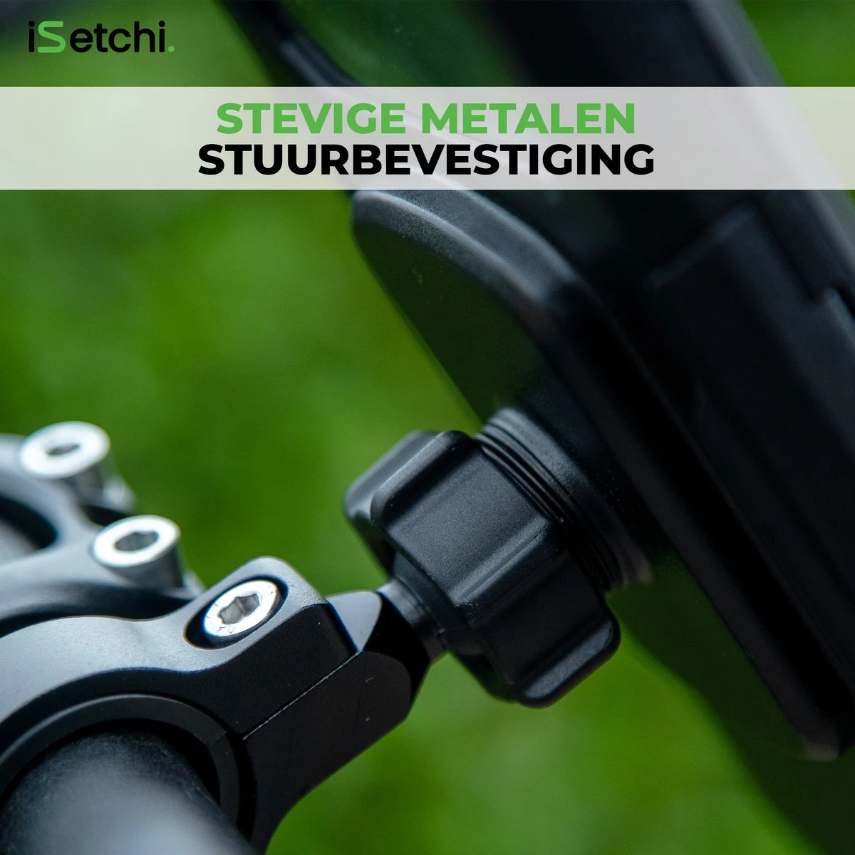 ISetchi Telefoonhouder Fiets Waterdicht S (4 Tot 5.5 Inch) - 360 Graden Rotatie - Ook Voor Scooter & Motor - Gsm Houder Fiets - Waterdicht IP67 Level - Zwart - Afbeelding 4