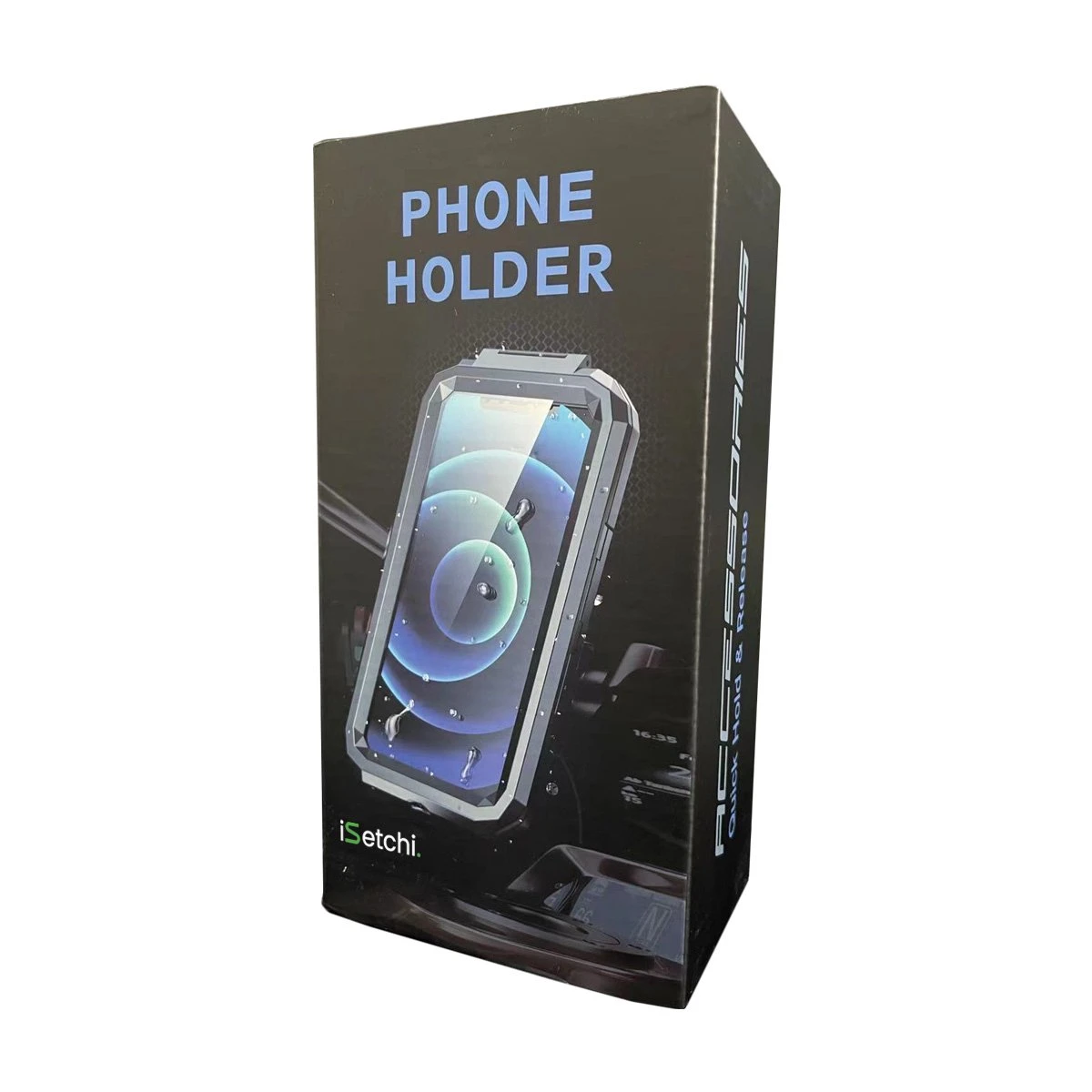 ISetchi Telefoonhouder Fiets Waterdicht S (4 Tot 5.5 Inch) - 360 Graden Rotatie - Ook Voor Scooter & Motor - Gsm Houder Fiets - Waterdicht IP67 Level - Zwart - Afbeelding 16