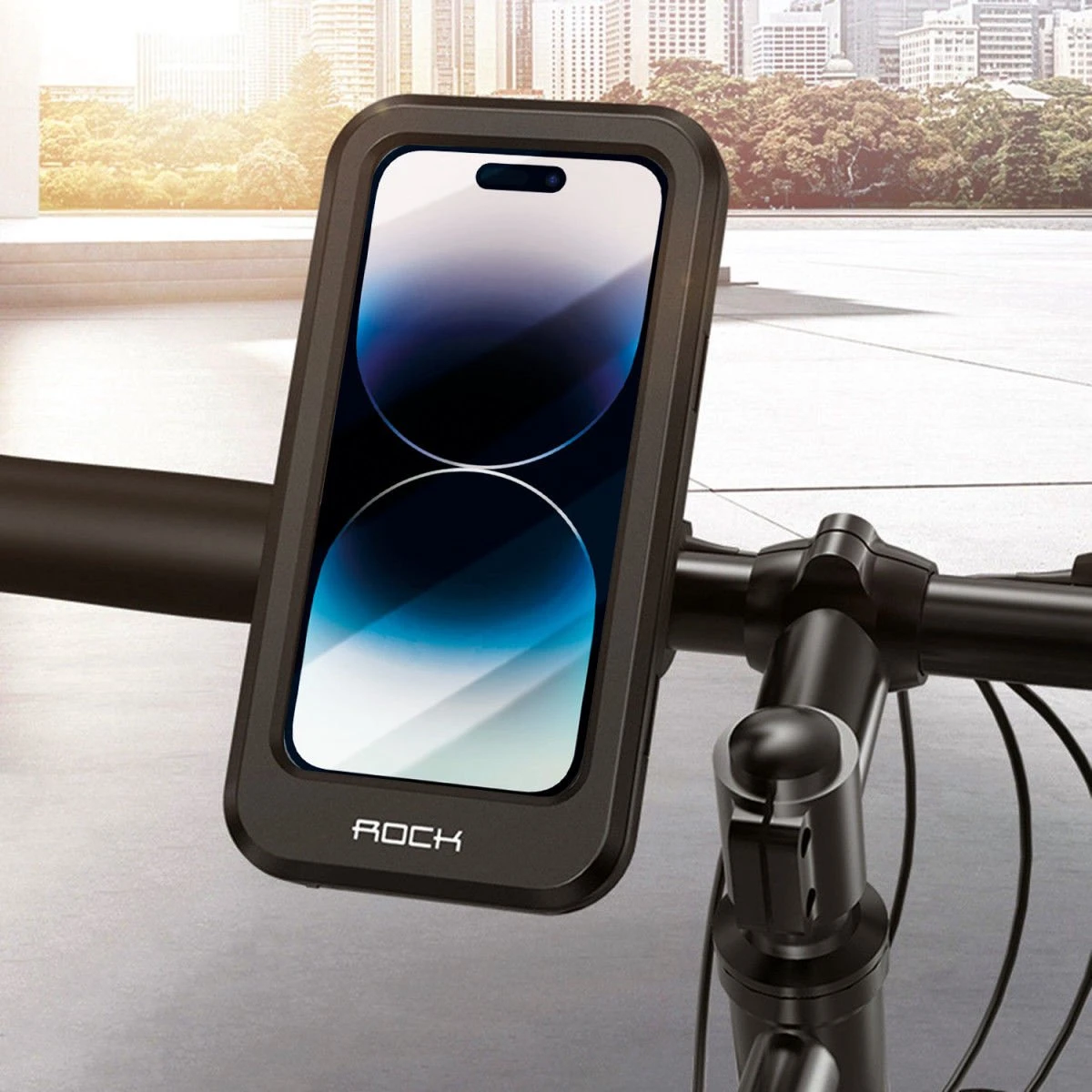 ROCK Waterbestendige Fiets Telefoonhouder Smartphones 4.5 Tot 6.7 Inch 3D Waterdicht Bescherming - Afbeelding 18