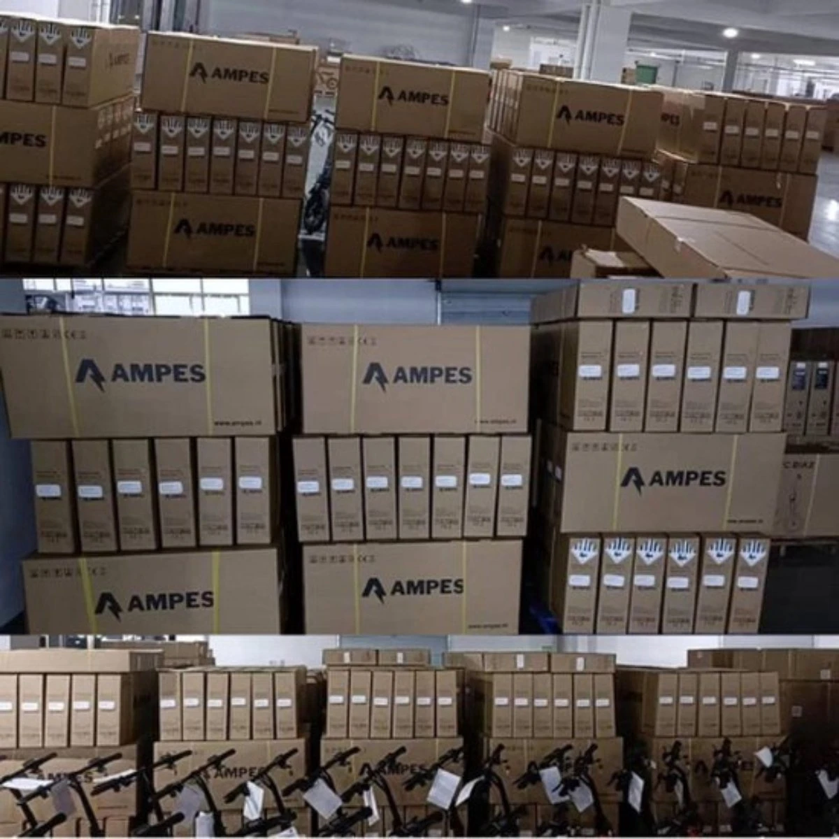 Elektrische Step - Ampes - 30/35KM Bereik - 350W - Opvouwbaar - 30km/h - 7.8Ah Batterij - 8.5" Anti-Lek Banden - H7 - Afbeelding 6