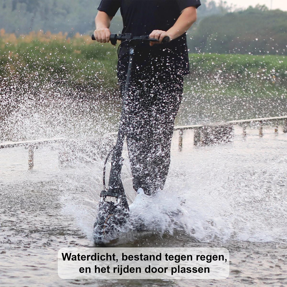 Stay-on Esmax | Elektrische Step Voor Volwassenen | 500w |15ah! |35kmu | Bereik 35/45km | Met APP & Nederlandse Handleiding - Afbeelding 2