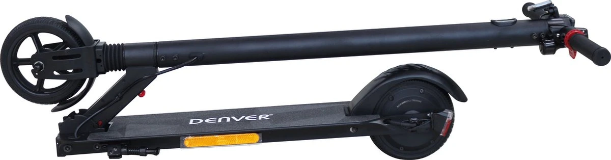 Denver SEL-65110 MK2 - Elektrische Step - Voor Volwassenen En Kinderen - 6.5" Wielen - 20 Km/u - E-Step Met Aluminium Frame - Actieradius 12KM - Inklapbaar - Met LED Verlichting Voor & Achter – Zwart - Afbeelding 3