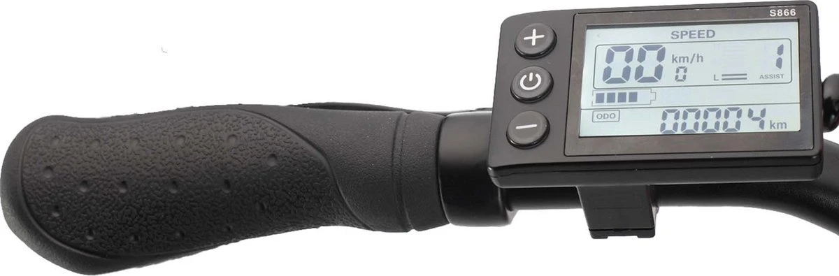 Red6 Elektrische Fiets Brooklyn - E-bike Fiets - 40-65KM | 28 Inch | 250W Motor | Zwart - Afbeelding 3