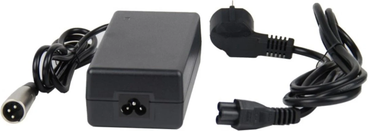 Universele Fietsaccu Lader - Elektrische Fietsoplader - 24V - 2A - Met XLR 3 Pins Stekker - Afbeelding 2