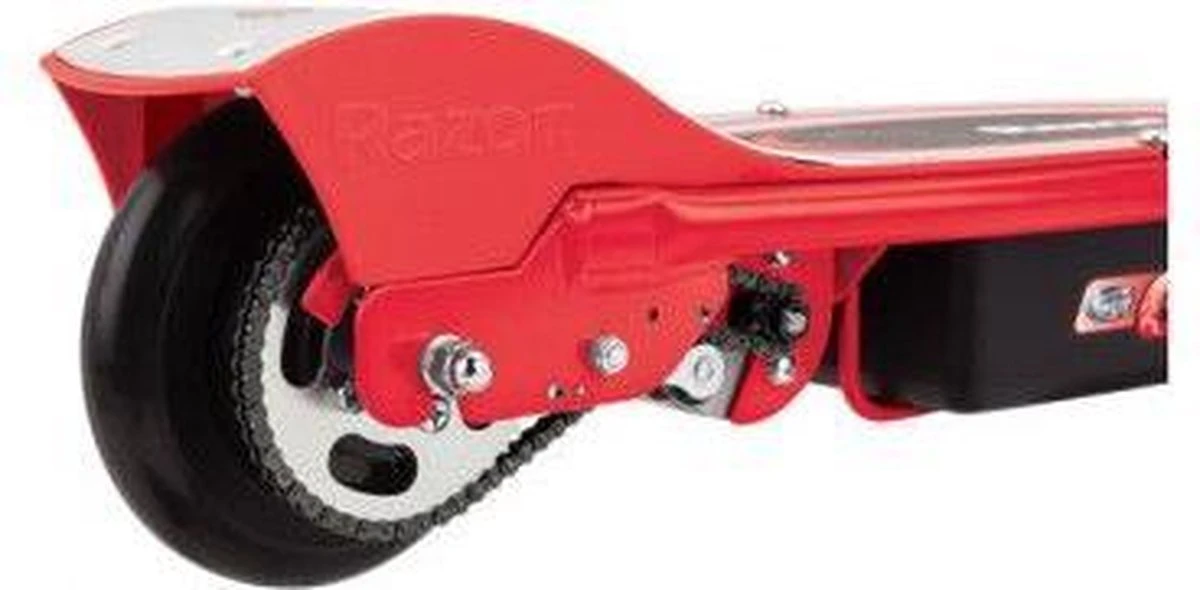 Razor Power Core E100 Electric Scooter - Elektrische Step - ALU RED - Afbeelding 4