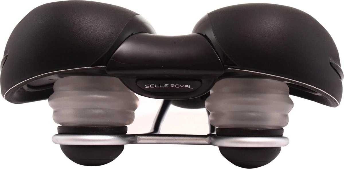 Selle Royal Respiro Soft Relaxed - Fietszadel - Unisex - Zwart - Afbeelding 3