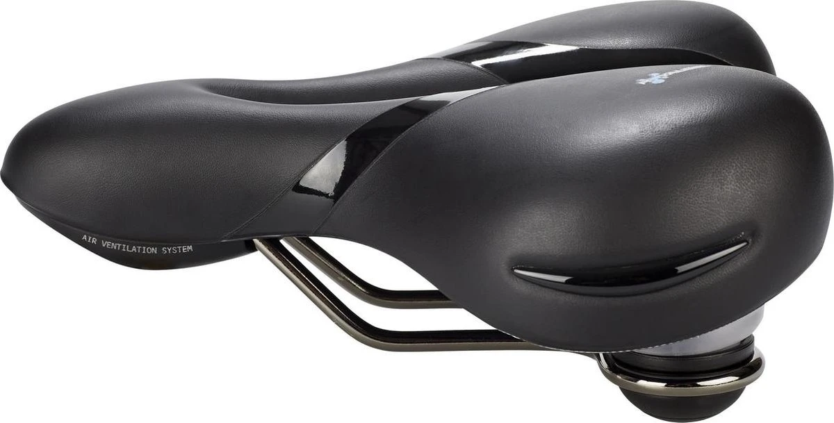 Selle Royal Respiro Soft Relaxed - Fietszadel - Unisex - Zwart - Afbeelding 11